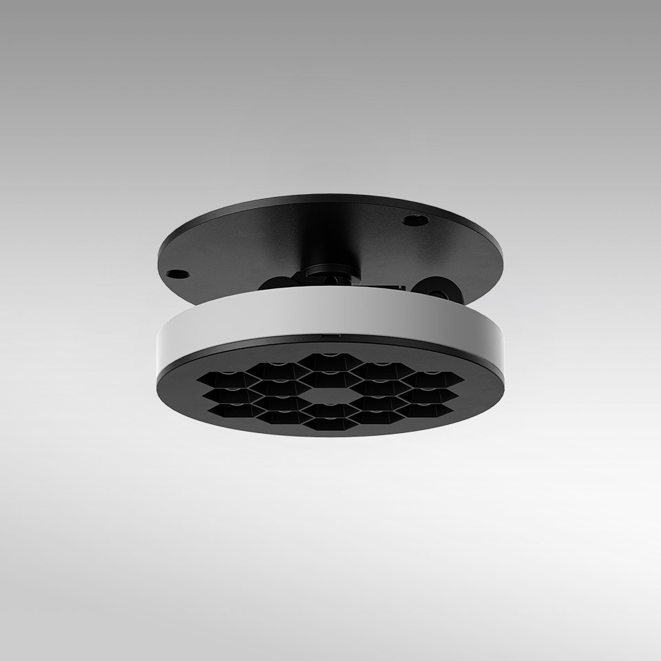 Helgoland 90 - Light Engine - 2700K - 28° - Bianco/Nero