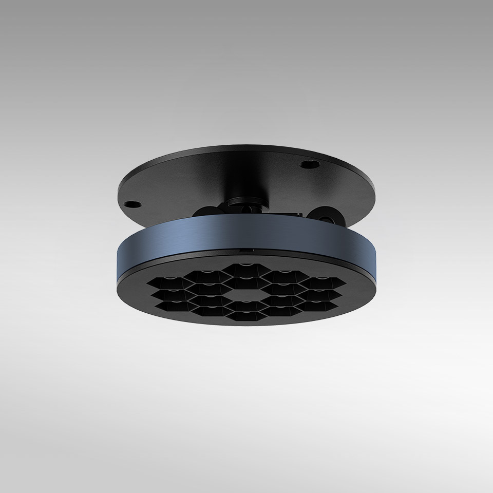 Helgoland 90 - Light Engine - 2700K - 28° - Blu Cobalto/Nero