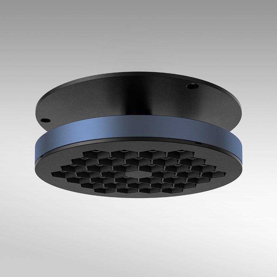 Helgoland 120 - Light Engine - 2700K - 28° - Blu Cobalto/Nero