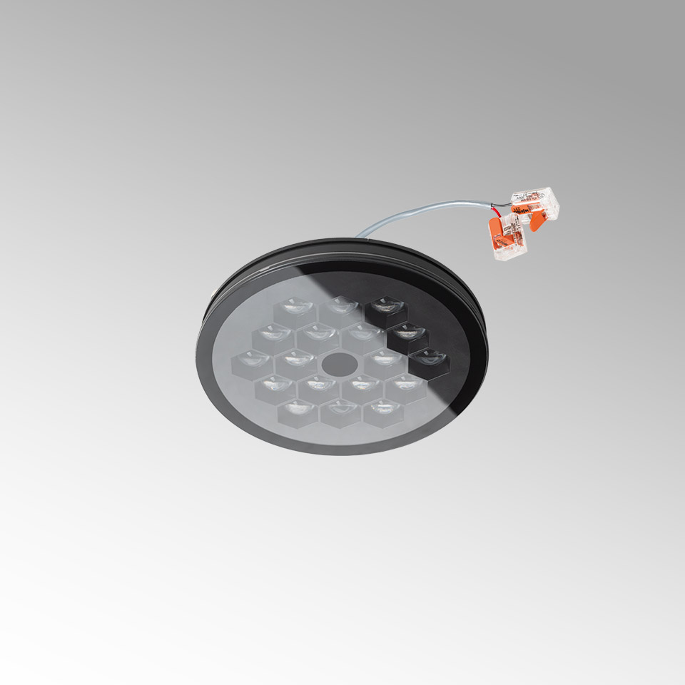 Helgoland IP44 - 90 - Light Engine - 2700K - 28° - Nero