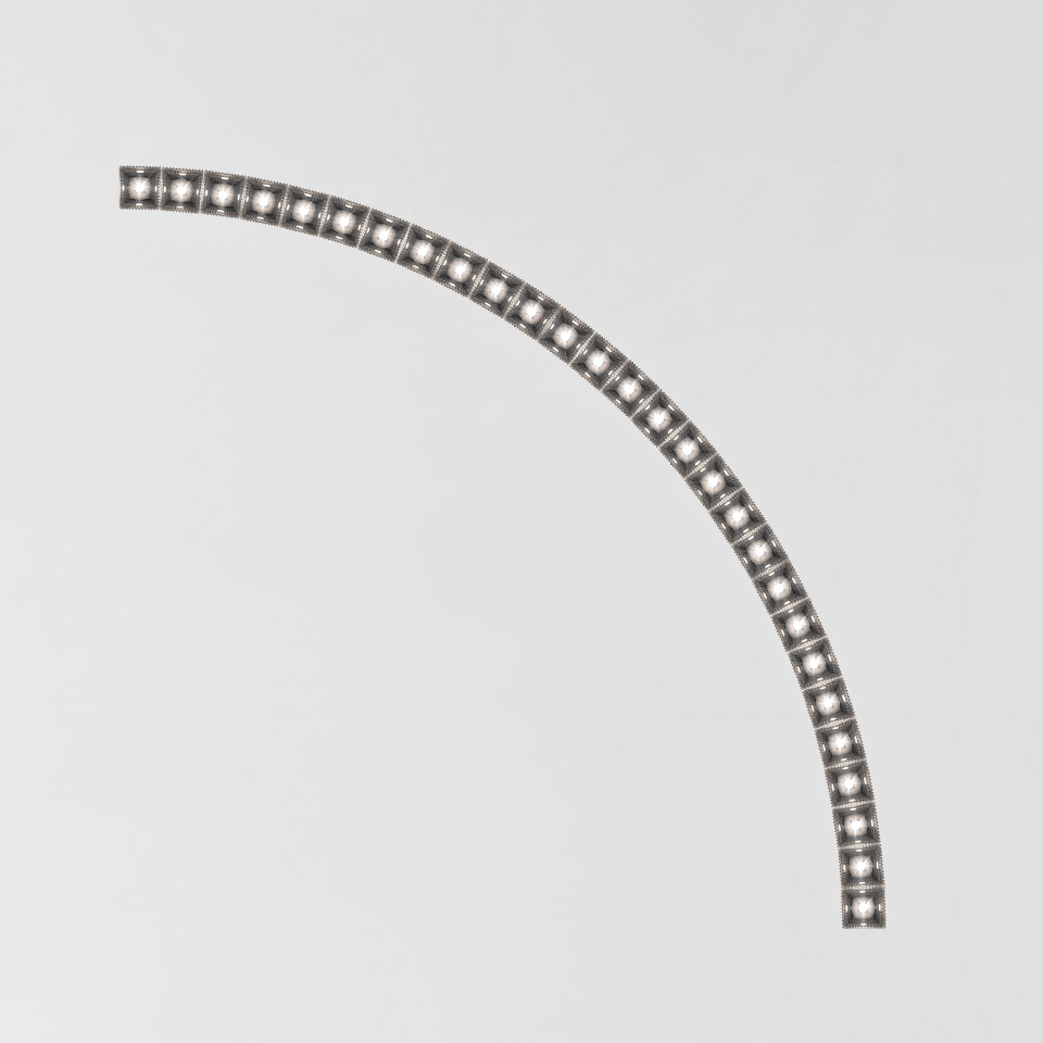 Somnĭum System - Modulo Curvo - R=550mm α=90° - 3000K