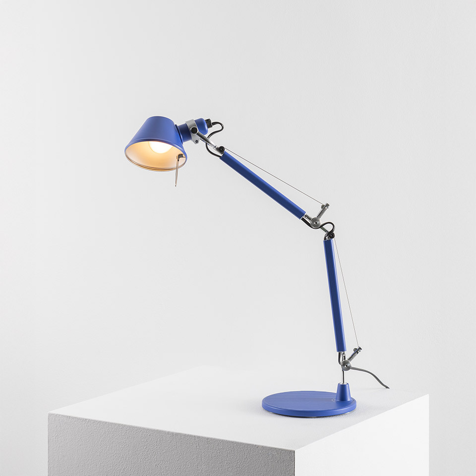 Tolomeo Micro Tavolo - Blue Klein - Corpo Lampada + Base
