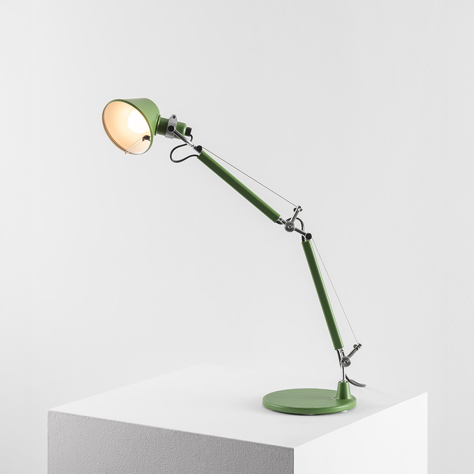 Tolomeo Micro Tavolo - Verde - Corpo Lampada + Base