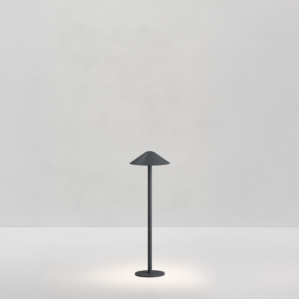 Vea Bollard - 45 - Anthracite