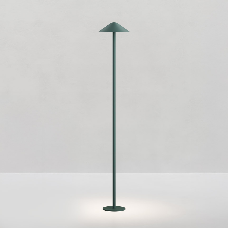 Vea Bollard - 90 - Black Green
