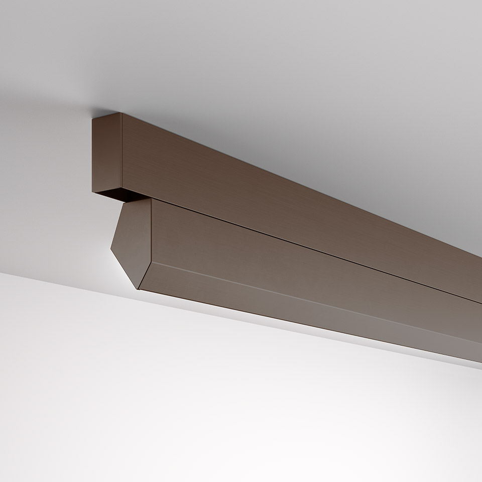 A.24 - Wall Washer - 600 - 3000K - Brushed Bronze