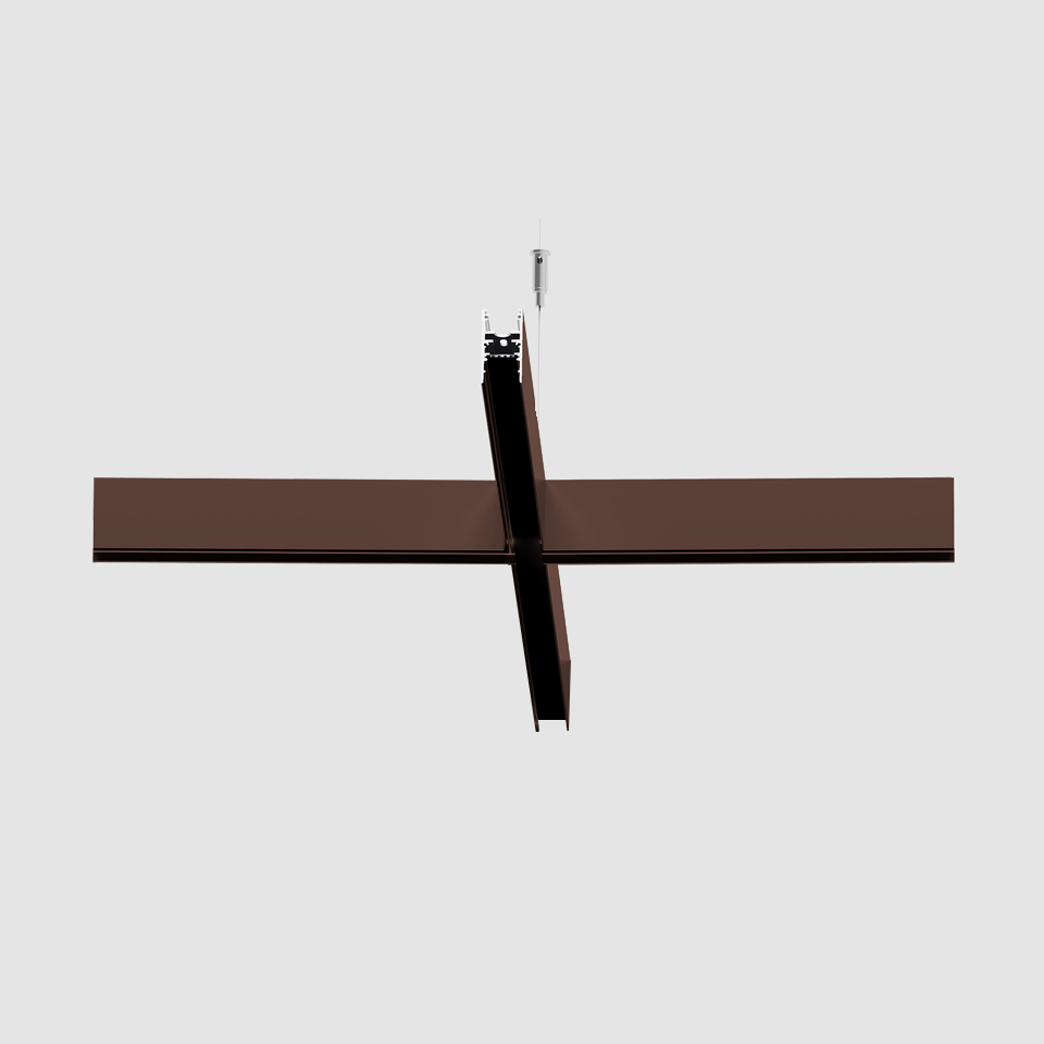 A.24 - Binario Magnetico Sospensione - Giunto X - Bronzo Spazzolato