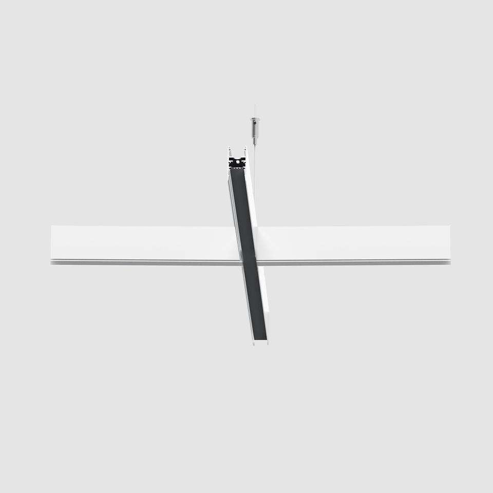 A.24 - Binario Magnetico Sospensione - Giunto X - Bianco