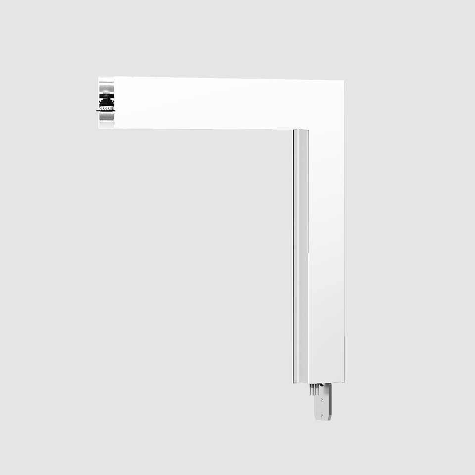 A.24 - Emissione Diffusa Incasso - Angolare 90° (piani perpendicolari) - Emissione Diretta - 2700K - Bianco