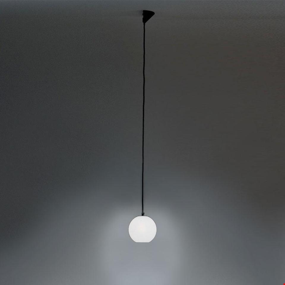 Aggregato - Sospensione - Sfera in metacrilato - Opalino bianco - Ø250