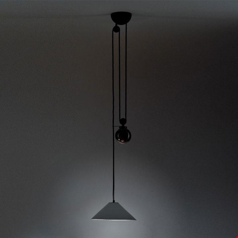 Aggregato - Saliscendi - Cono in metallo - Grigio antracite - Ø530 - 2