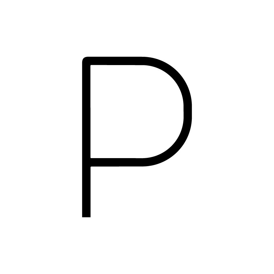 Alphabet of Light Mini - Maiuscole - Lettera P