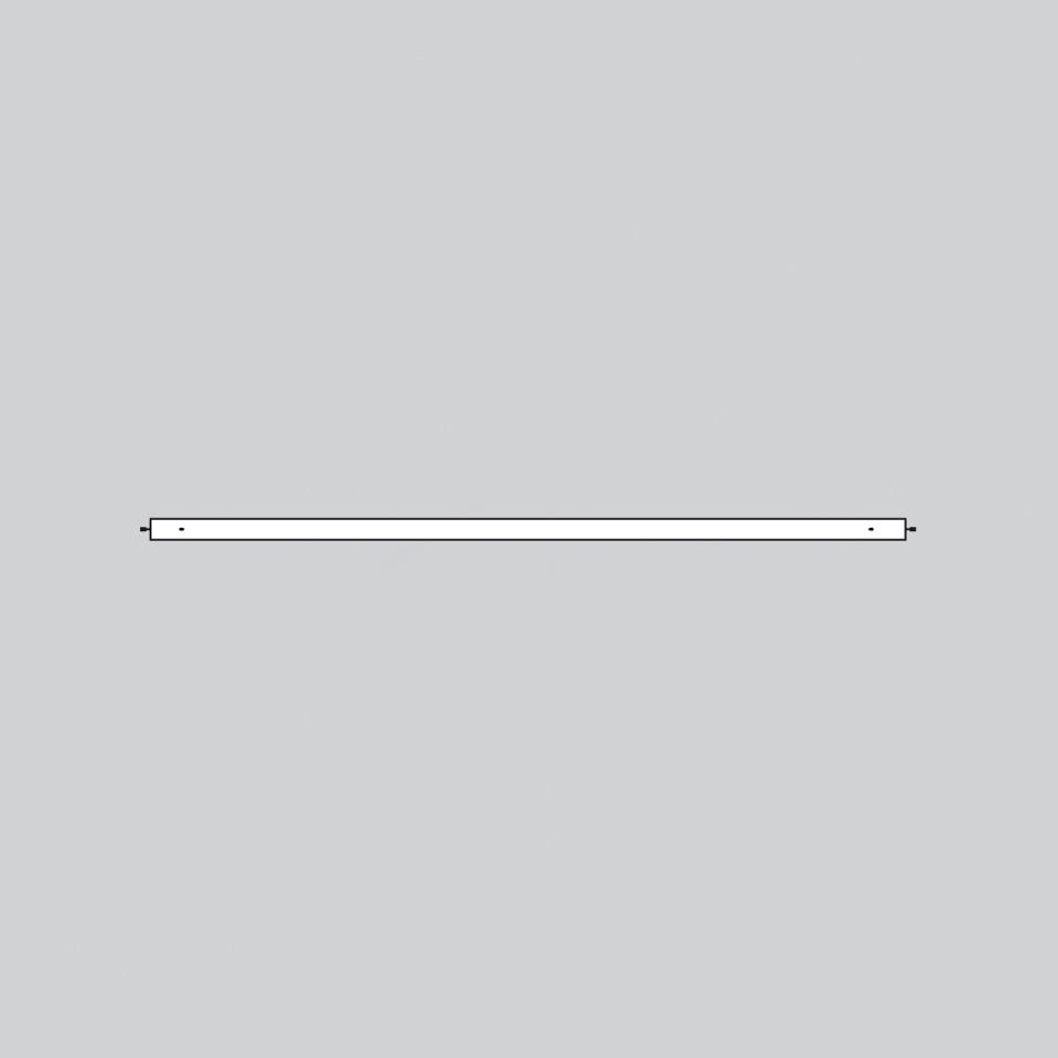 Alphabet of light system - Suspension - Linear - 1200 mm - 3000K - Intermediate - Not powered