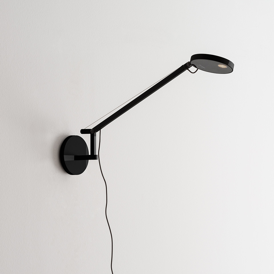 Demetra Micro Parete - 2700K - Nero Opaco