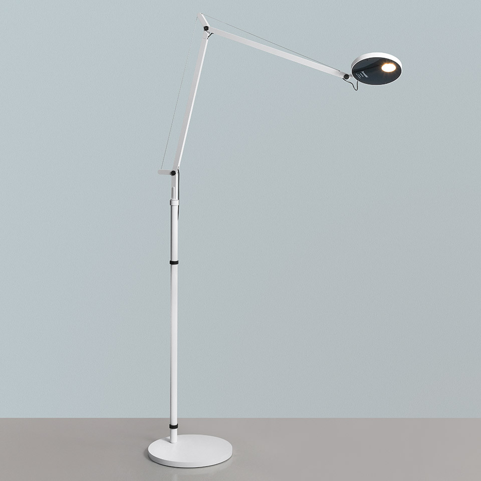 Demetra Reading Floor - 2700K - Body Lamp - White