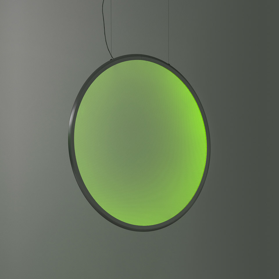 Discovery Vertical 100 - Satinized aluminium - RGBW
