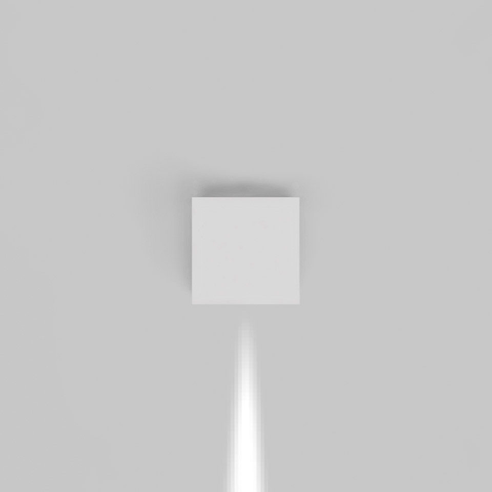 Effetto 14 Quadro 1 fascio stretto Grigio antracite