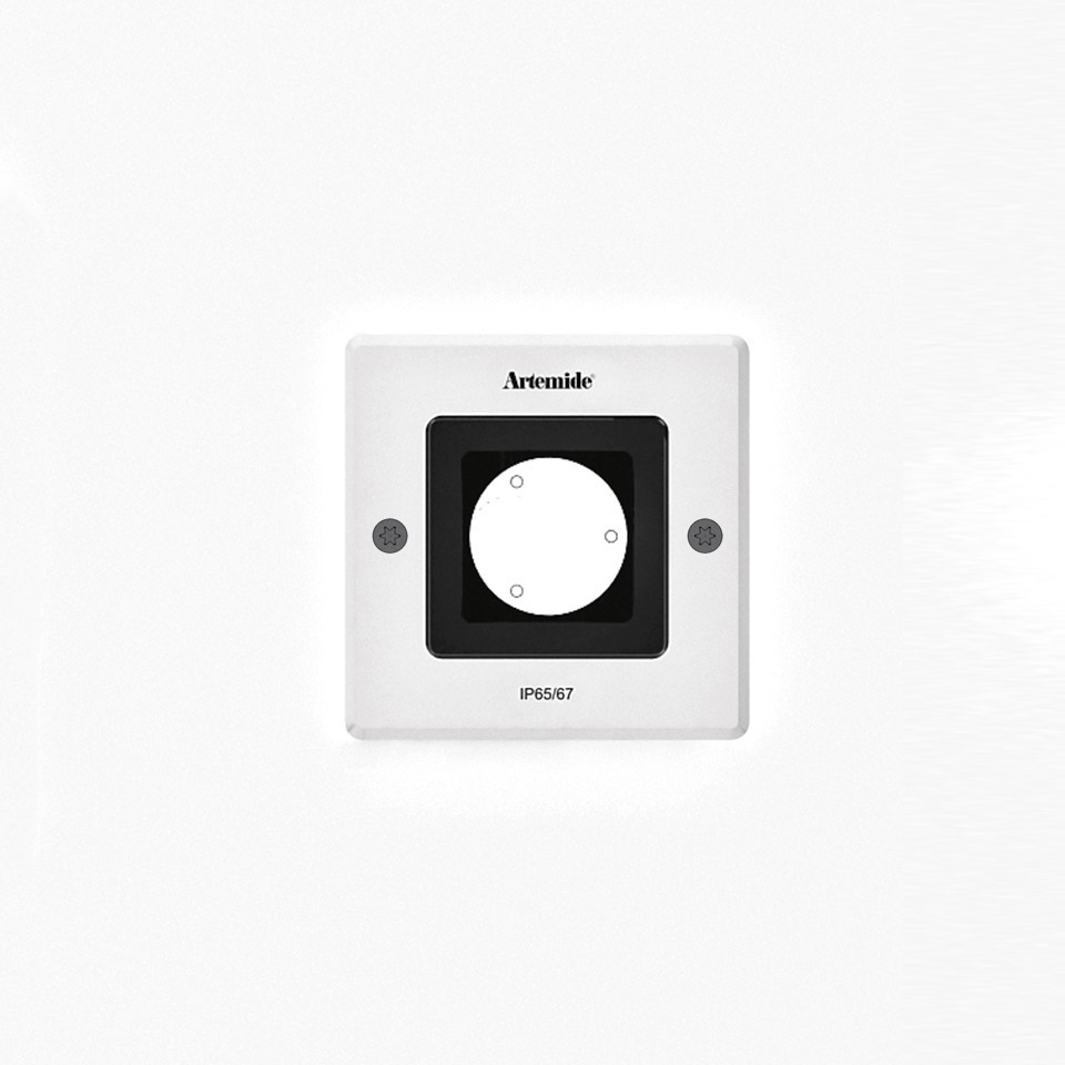 Ego 90 Flat walk-over aluminium 10° 3000K  Square