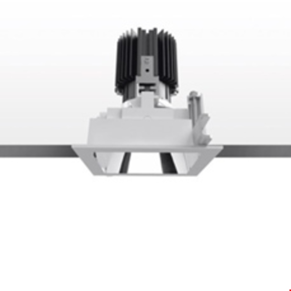 Everything 105 - Quadrato - Trim - 23° - 2700K - Cornice bianca / Riflettore nero