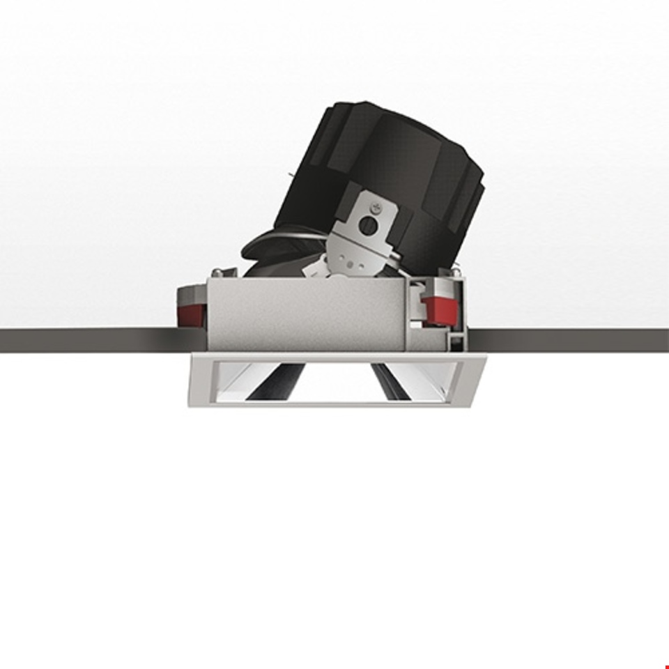 Everything 150 - Square - Trim - Adj - 27° - 2700K - Black trim / Black deflector