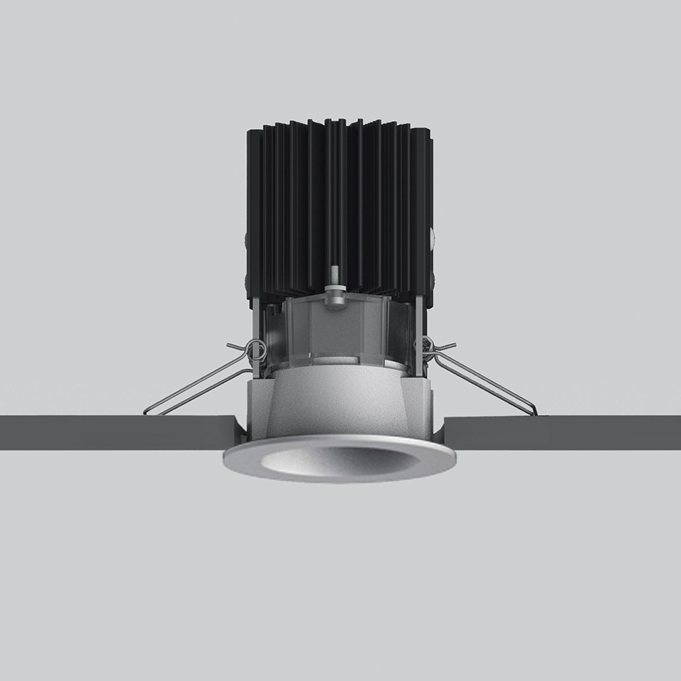 Everything 55 - Round - 5.5W - 18° 2700K - Silver