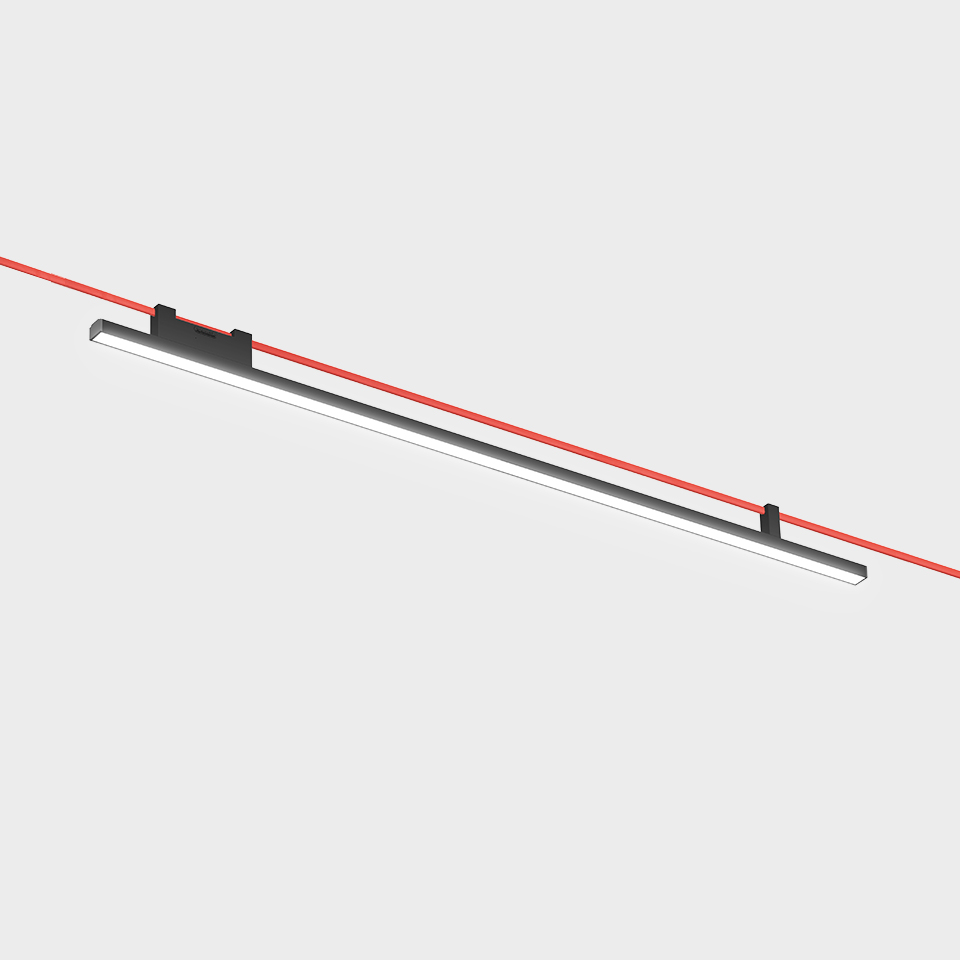Diffused Linear Module - 1200mm - 2700K - Black - APP Compatible