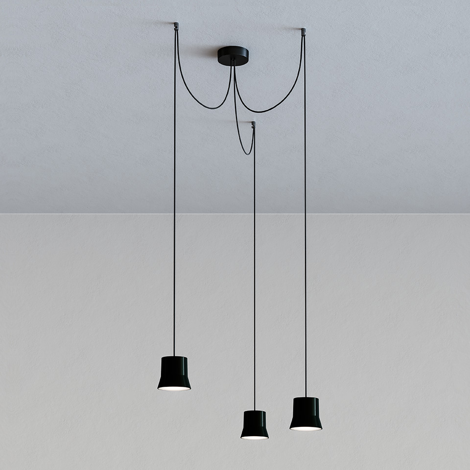 GIO.light Cluster - Nero