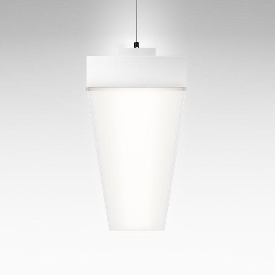 Hoy Linear Stand Alone - Suspension - Direct + Indirect Emission - 1154mm - 3000K - Dimmable DALI - White