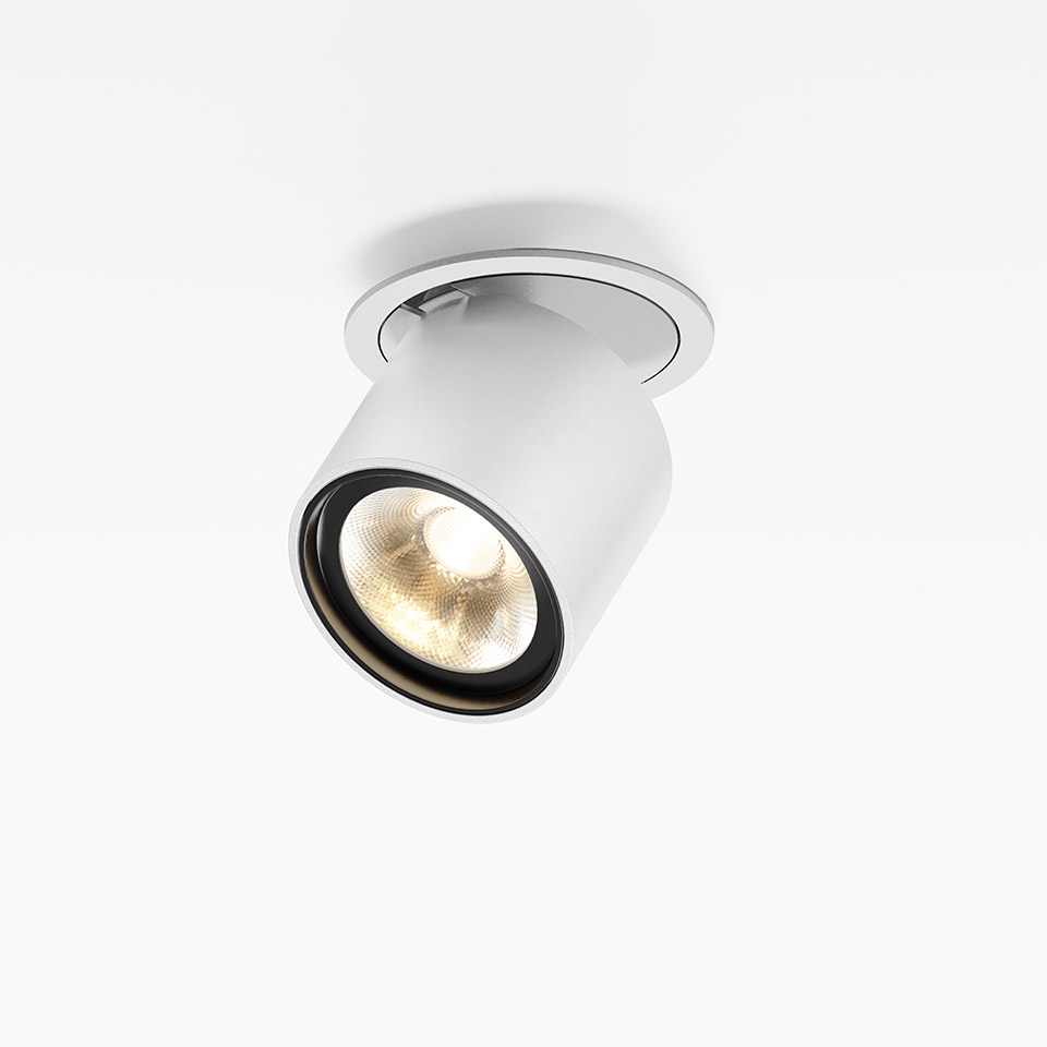 Hoy Spot - Semi-Recessed - 65 - 17° - 2700K - White - 2