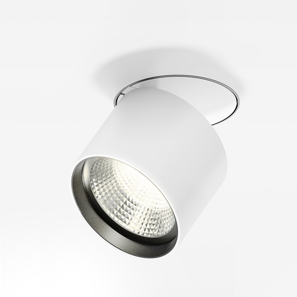 Hoy Spot - Semi-Recessed - 90 - 50° - 2700K - White - 2