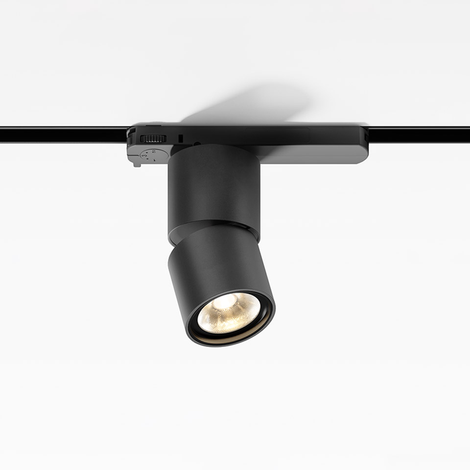 Hoy 3-Phase Track - 65 - 17° - 2700K - Dimmable DALI - Black