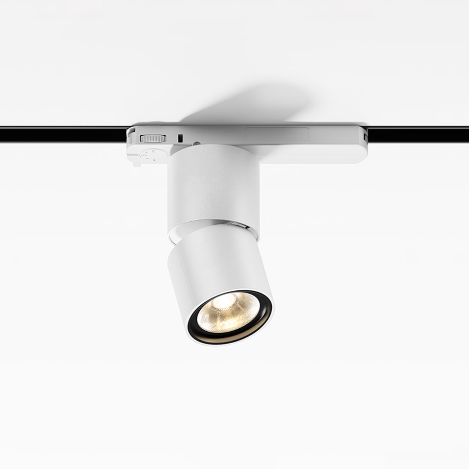 Hoy 3-Phase Track - 65 - 17° - 2700K - Dimmable DALI - White