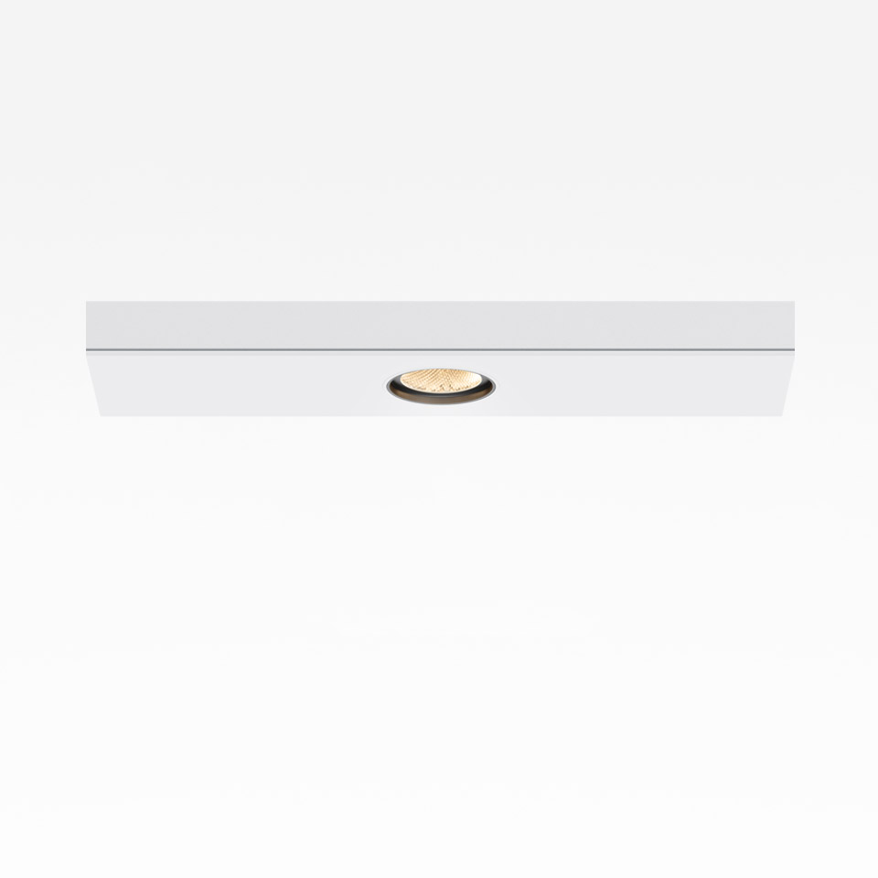 Hoy System Recessed - Spot Module X1 - Ø65 - Fixed - 17° - 2700K - White