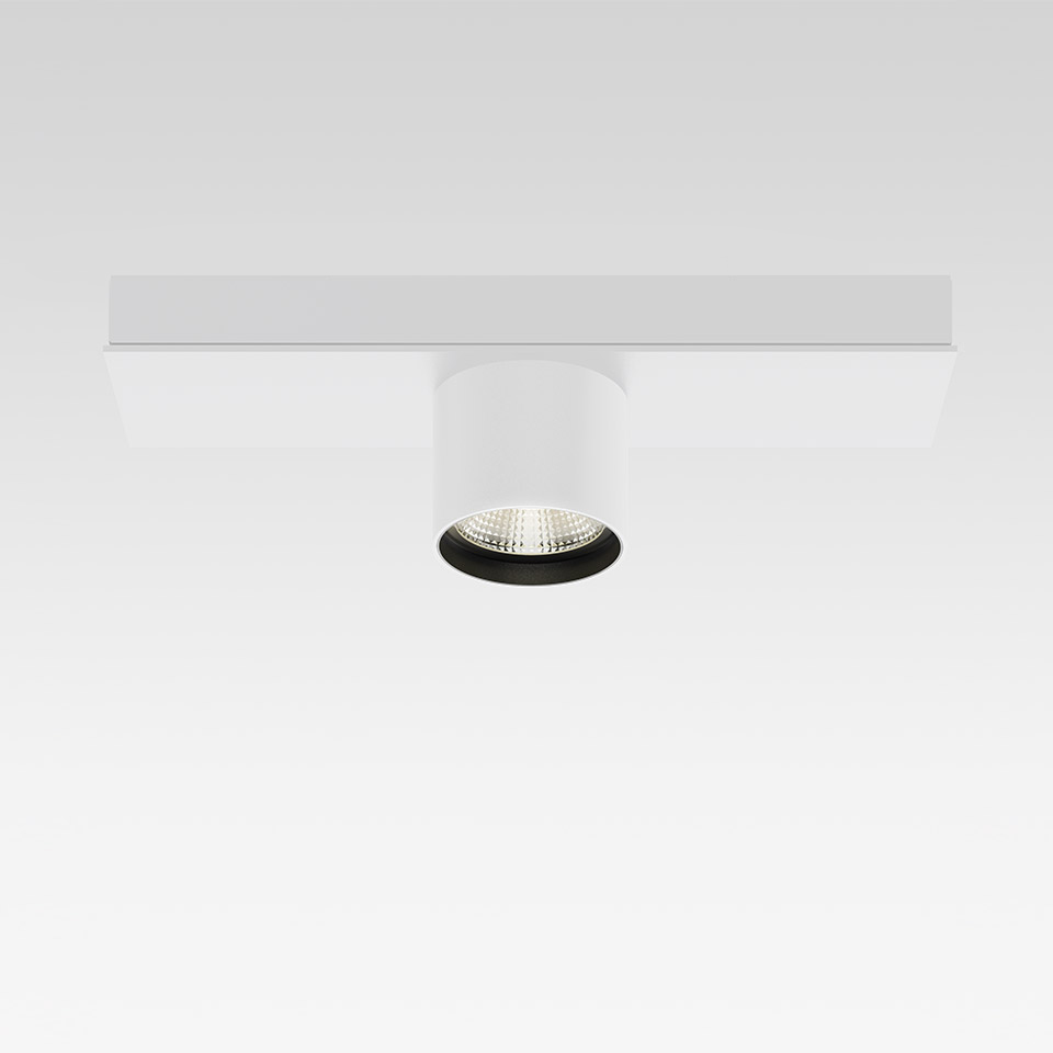 Hoy System Recessed - Spot Module X1 - Ø90 - Adjustable - 16° - 2700K - White