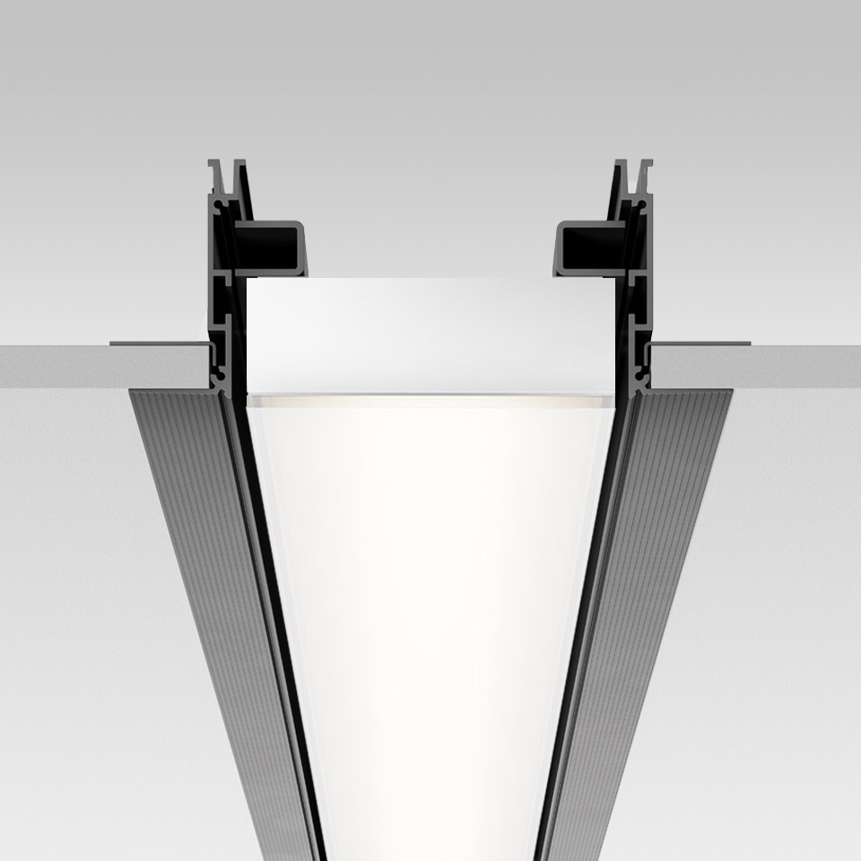 Hoy System Recessed - Linear Module - 1154mm - 3000K - White