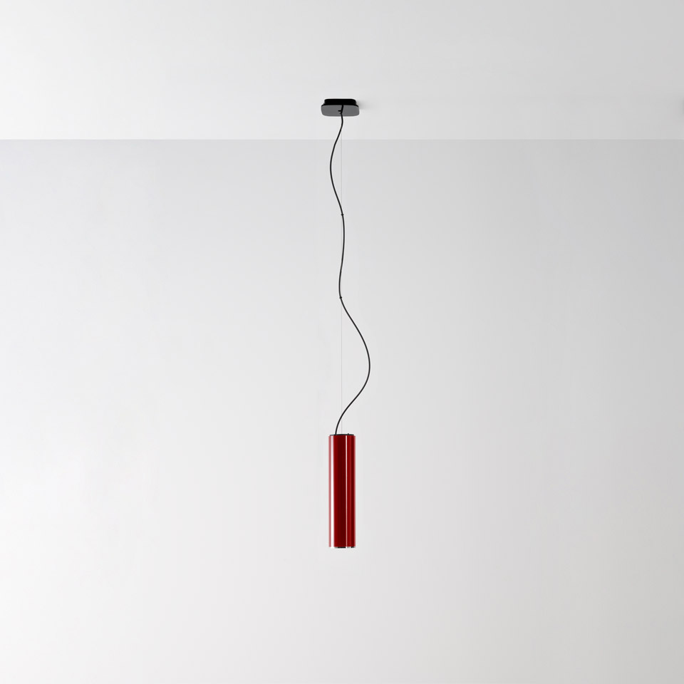 Ilio Sospensione 36 - 2700K - Rosso Rubino