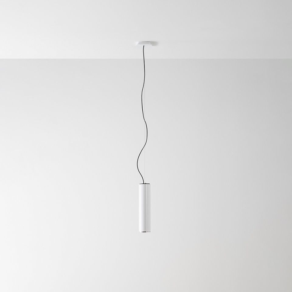 Ilio Sospensione 36 - 2700K - Bianco Lucido