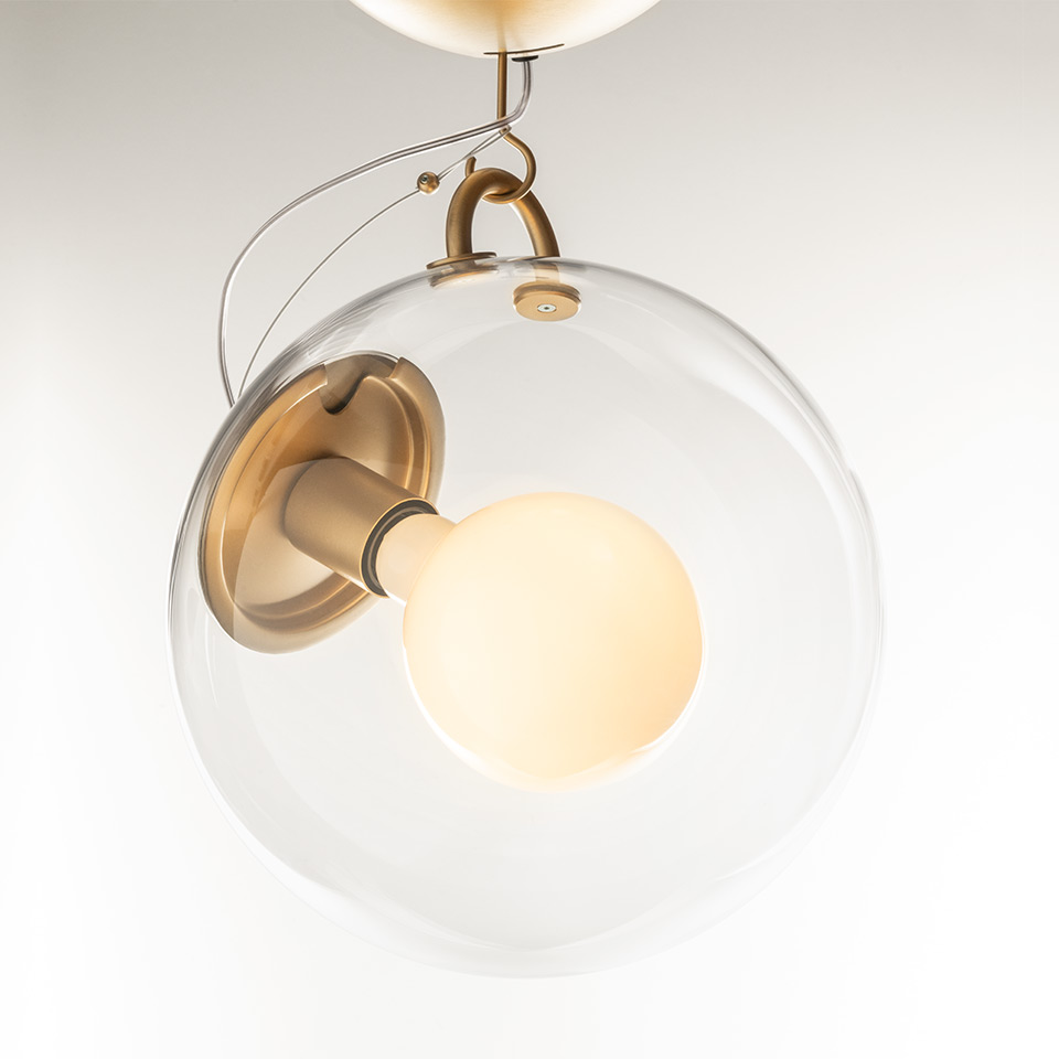Miconos Soffitto - Ottone satinato