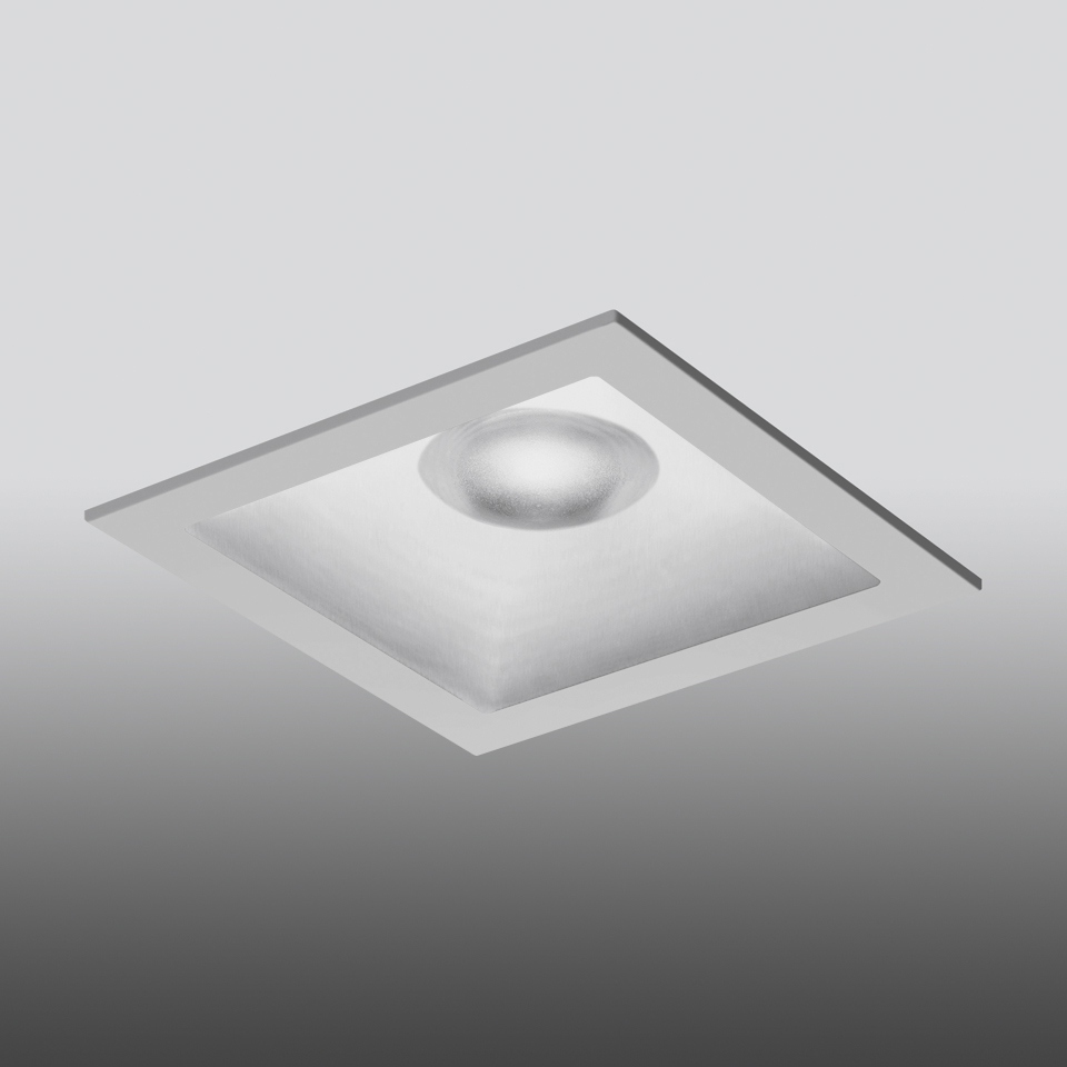 Parabola 100 - Quadrato - 50° - 2700K - Silver