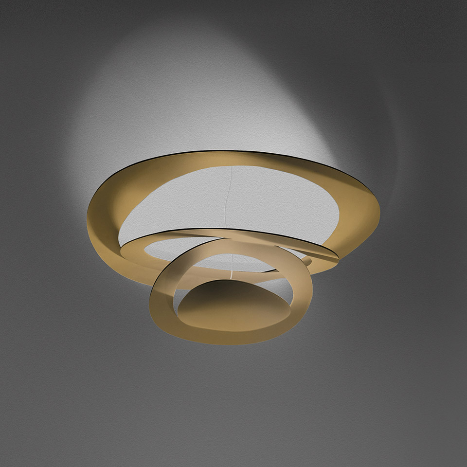 Pirce Mini Soffitto LED - 3000K - Oro