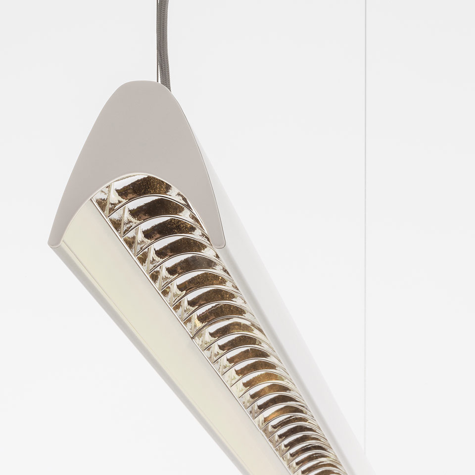 Series Y - Controlled Direct Emission + Batwing Indirect Emission - 3000K - DALI - Bianco
