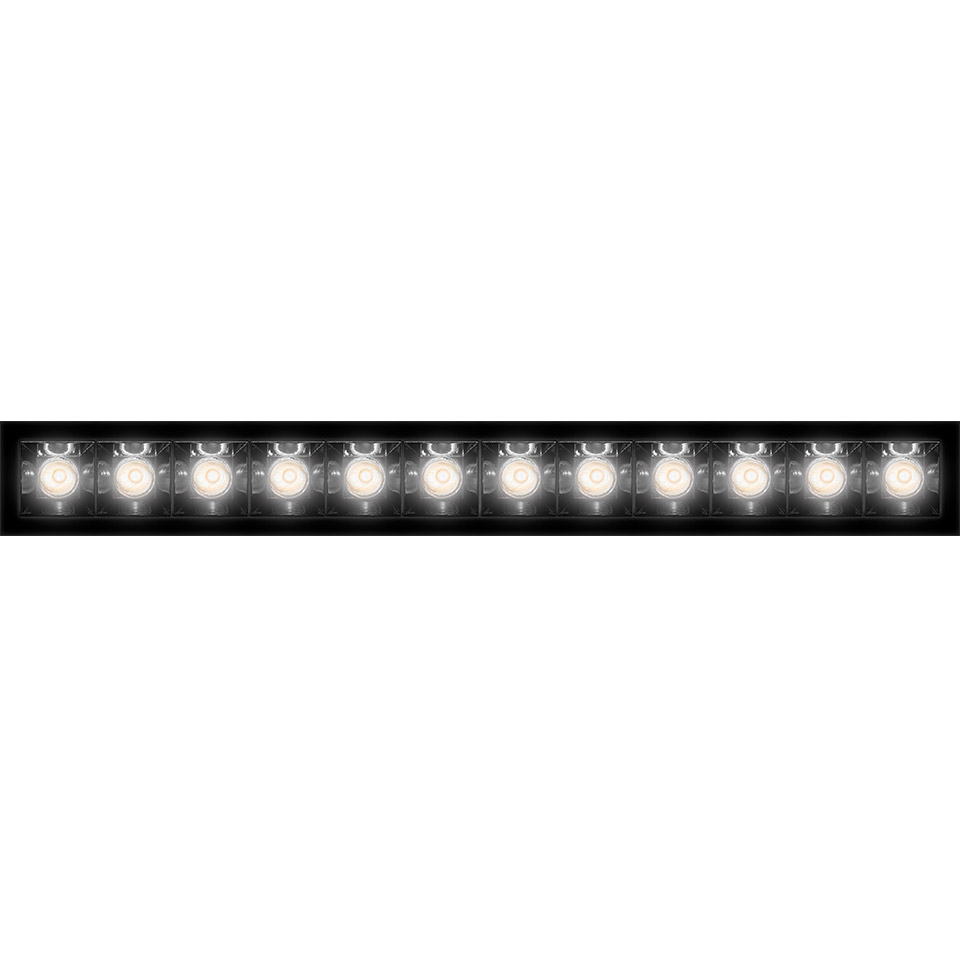Sharp - 12 optic unit - 33W - 20° 2700K Trim Black