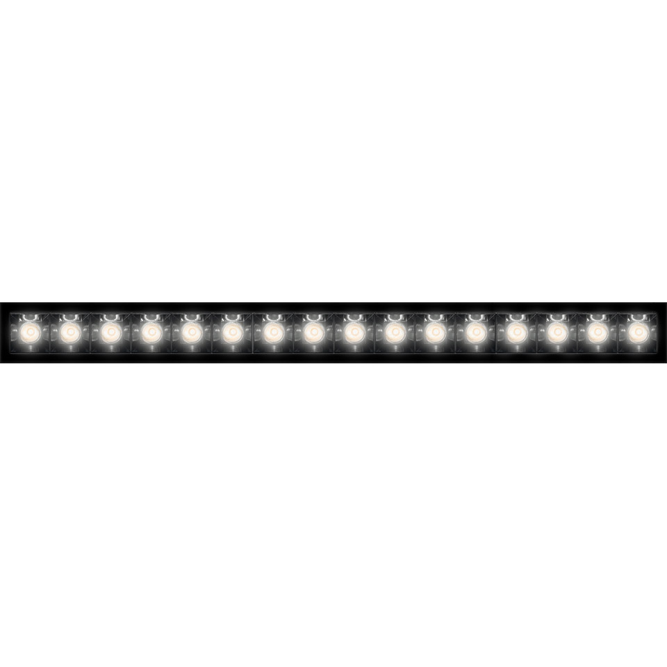 Sharp - 16 optic unit - 44W - 20° 2700K Trim Black