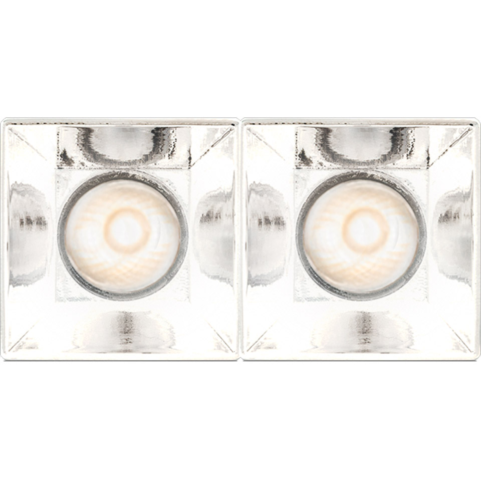 Sharp - 2 optic unit - 5,5W - 20° 3000K Trimless - 2