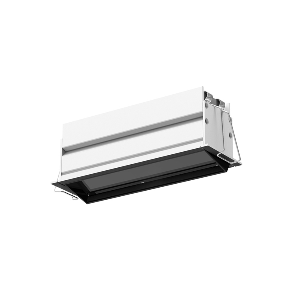 Sharp Wall Washer - Trim - 1 optic unit - 11W - 2700K - White/Black
