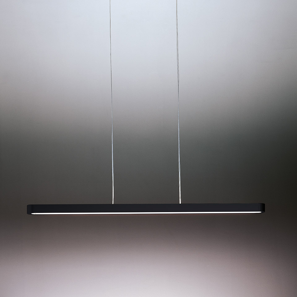 Talo sospensione LED 90 - Nero Opaco