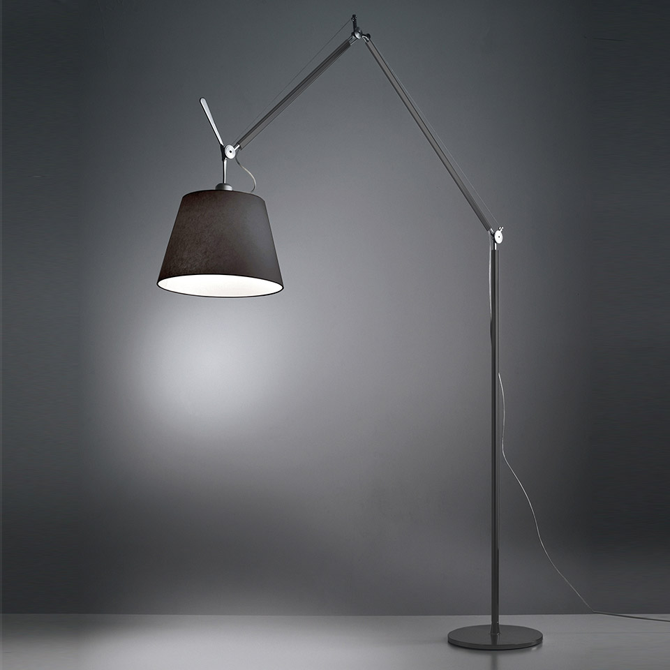 Tolomeo Mega terra - LED 2700K - Nero - Dimmer - Corpo Lampada
