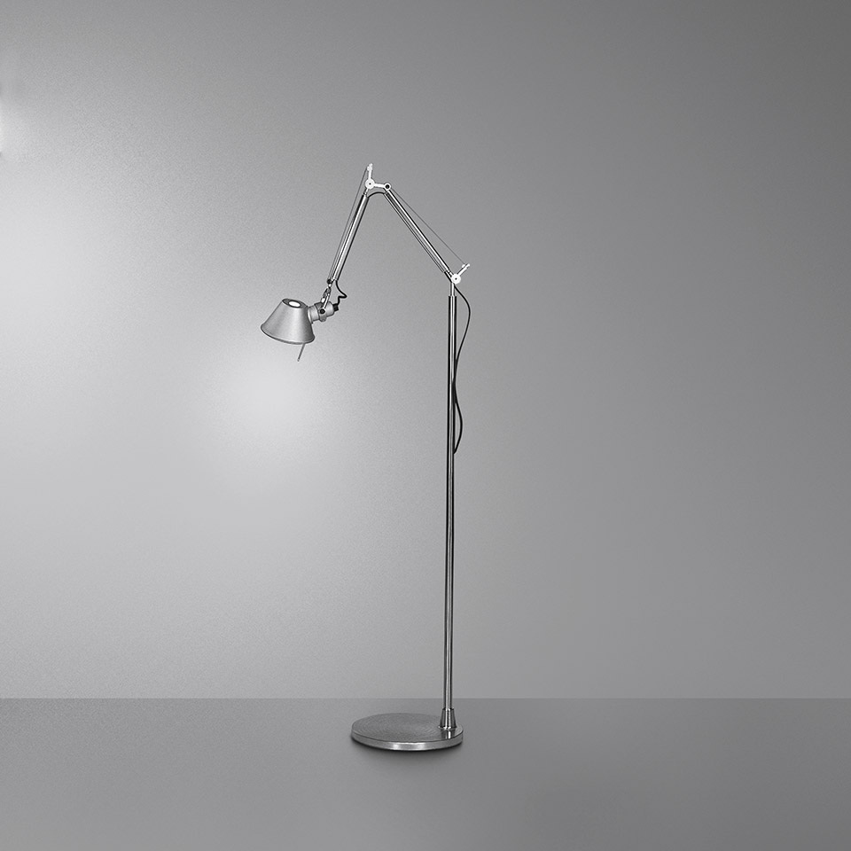 Tolomeo Micro Floor LED 2700K - Alluminio - Corpo Lampada