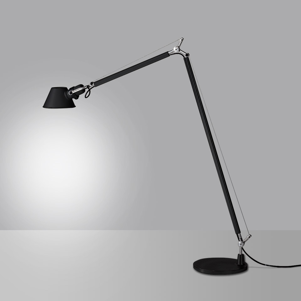 Tolomeo Reading Floor - Nero - Corpo Lampada