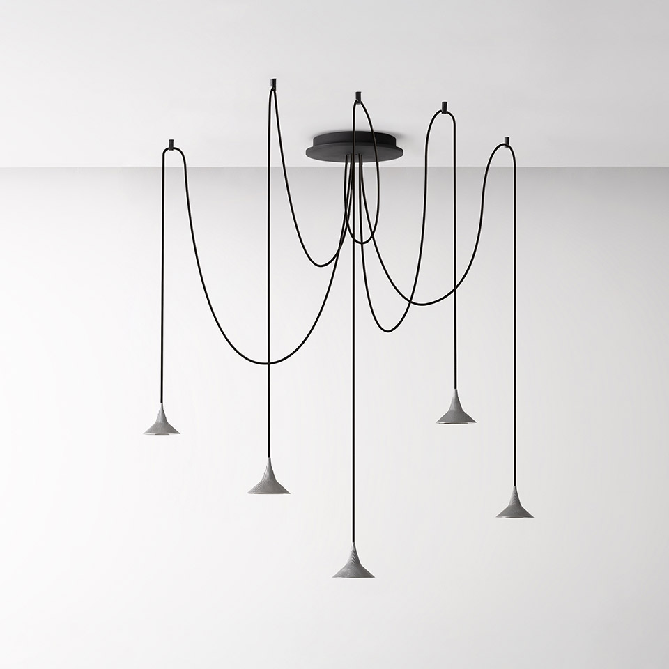 Unterlinden - Chandelier Free - 2700K - Alluminio